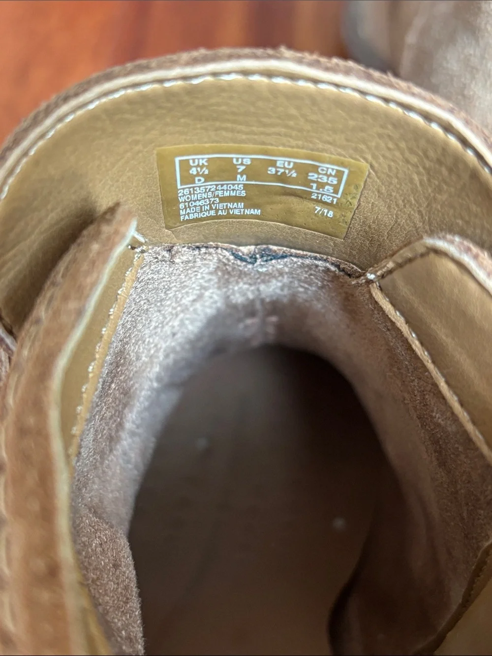 Clarks suede ankle boots